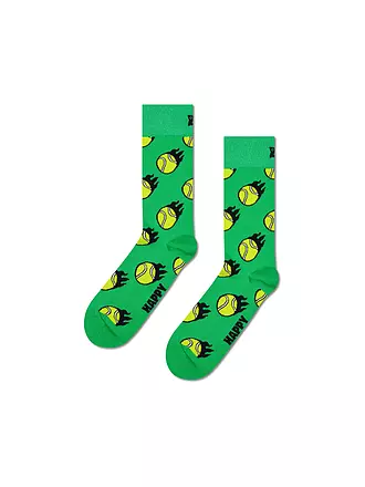 HAPPY SOCKS | Herren Socken TENNIS BALL 41-46 green | 